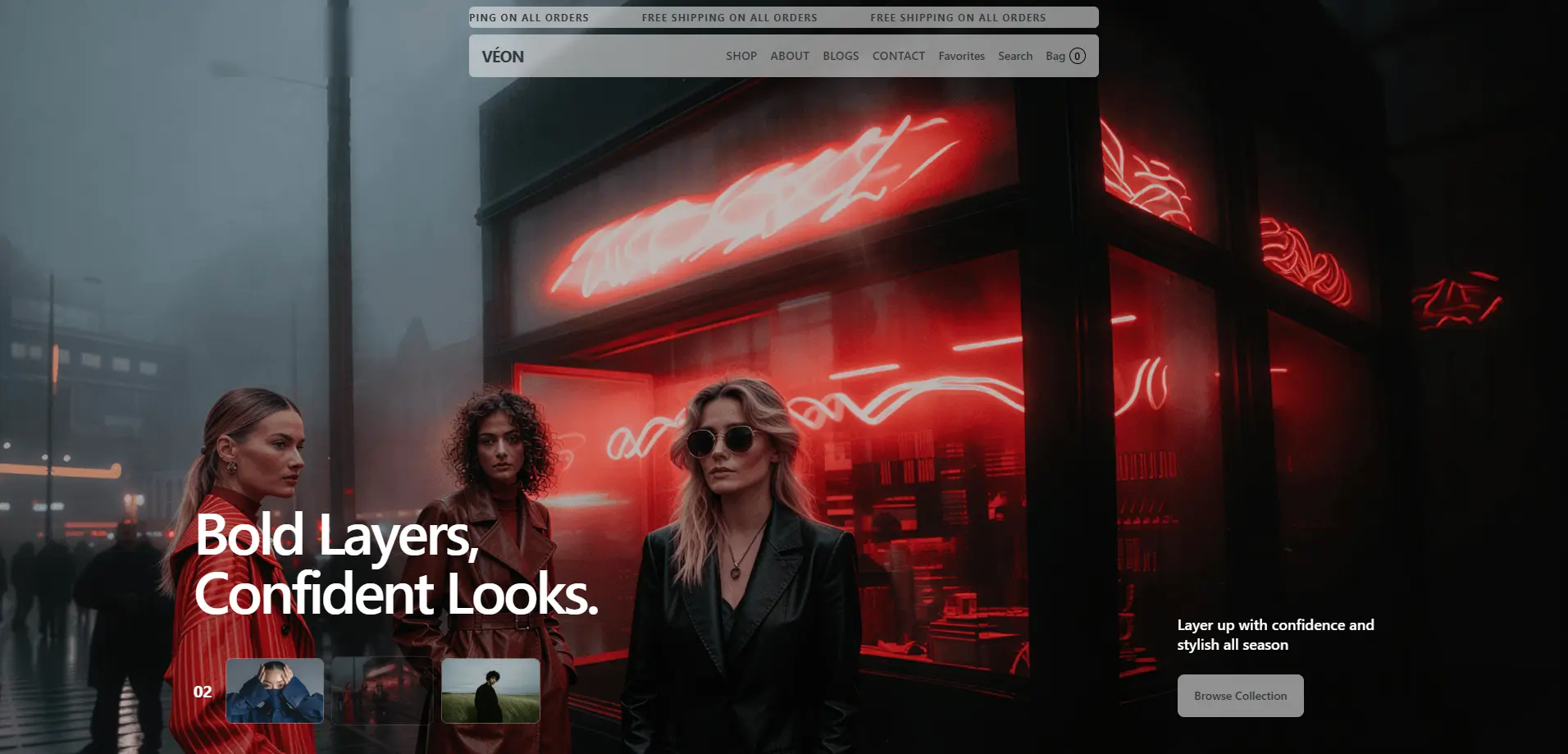 VEON - Fashion E-Commerce Platform project preview